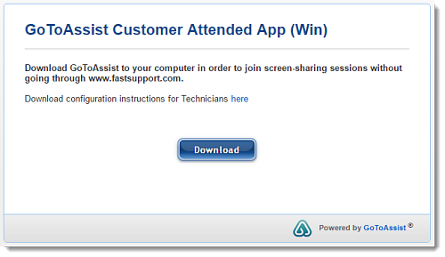 Gotoassist Customer Attended App Mac