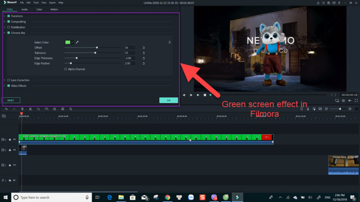 green screen webcam for mac